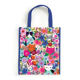 BLOOMING CATS REUSABLE BAG