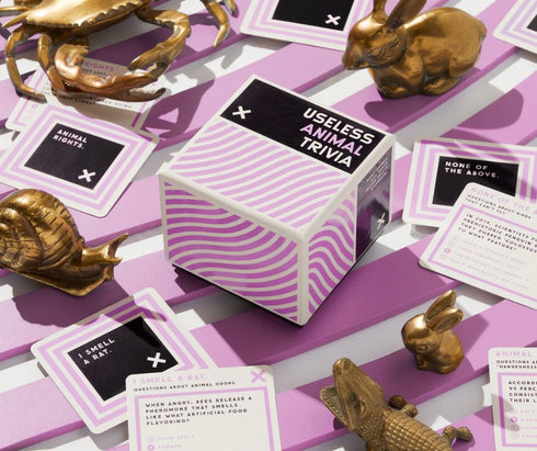 USELESS ANIMAL TRIVIA - BRASS MONKEY