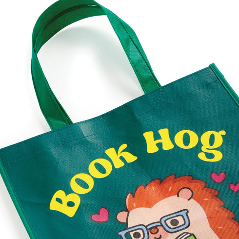 BOOK HOG REUSABLE SHOPPING BAG