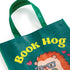 BOOK HOG REUSABLE SHOPPING BAG