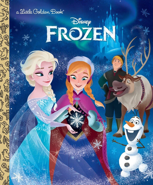 FROZEN GOLDEN BOOK
