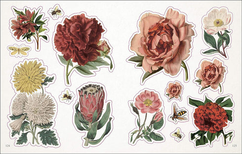 THE BOTANIST'S STICKER ANTHOLOGY (1,000+ VINTAGE STICKERS) - DK