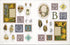 BEES, BIRDS & BUTTERFLIES STICKER ANTHOLOGY (1,000+ VINTAGE STICKERS) - DK