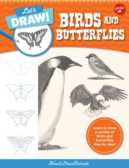 Let's Draw Birds & Butterflies - How2Drawanimals