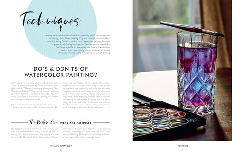 Metallic Watercolor - Gotz. Elisabeth