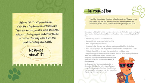 A DOG LOVER'S ACTIVITY BOOK - SIMON. DEBRA