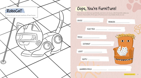 A CAT LOVER'S ACTIVITY BOOK - HASTINGS. RACHEL