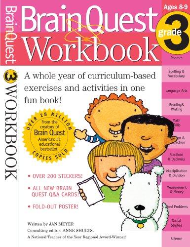 BRAIN QUEST WORKBOOK GRADE 3