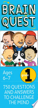 BRAIN QUEST FLASH CARDS GRADE 1