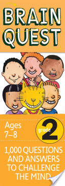 BRAIN QUEST FLASH CARDS GRADE 2