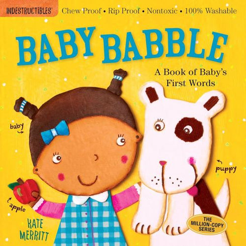 INDESTRUCTIBLES BABY BABBLE - MERRITT. KATE BOARD BOOK