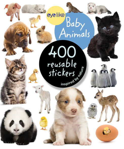 BABY ANIMALS EYELIKE STICKERS
