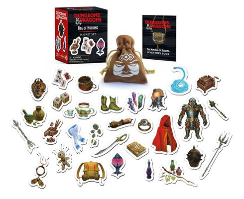 DUNGEONS & DRAGONS: BAG OF HOLDING MAGNET SET - RP MINIS
