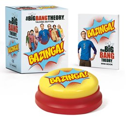 THE BIG BANG THEORY TALKING BUTTON: BAZINGA! - RP MINIS