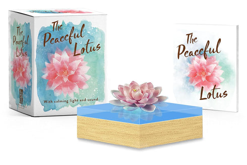 THE PEACEFUL LOTUS: WITH CALMING LIGHTS AND SOUND - RP MINIS
