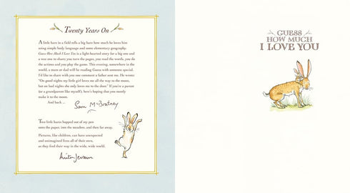 GUESS HOW MUCH I LOVE YOU (20TH ANNIVERSARY EDITION) - MCBRATNEY. SAM; JERAM. AN