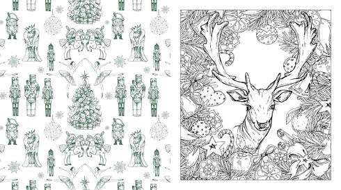 MERRY CHRISTMAS COLORING BOOK - CHARTWELL BOOKS