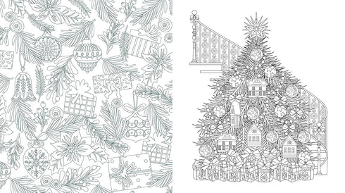 MERRY CHRISTMAS COLORING BOOK - CHARTWELL BOOKS
