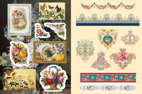 ANTIQUITIES STICKER, COLOR AND ACTIVITY BOOK - EDITORS OF CHARTWELL BOOKS