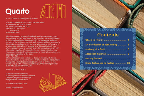 BOOKBINDING KIT - CARESTIO. AMANDA