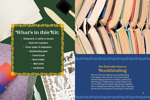 BOOKBINDING KIT - CARESTIO. AMANDA