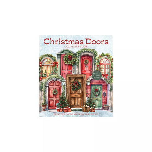 CHRISTMAS DOORS COLORING BOOK - EDITORS OF CHARTWELL BOOKS