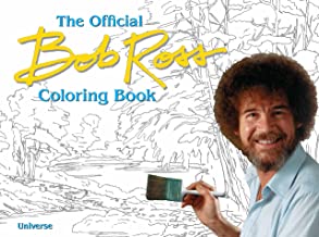 BOB ROSS COLORING BOOK