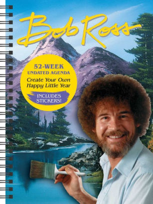 BOB ROSS AGENDA UNDATED CALENDAR - ANDREWS MCMEEL