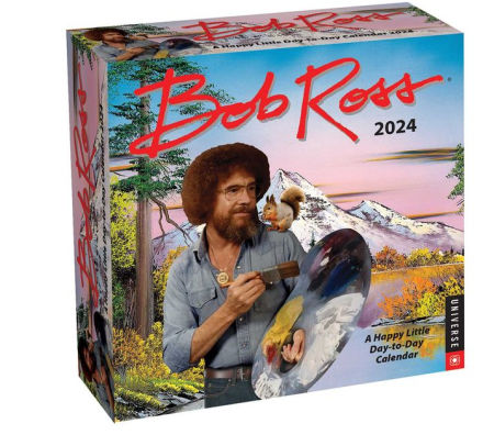BOB ROSS 2024 DAY-TO-DAY CALENDAR - ROSS. BOB