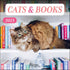 CATS & BOOKS 2025 WALL CALENDAR