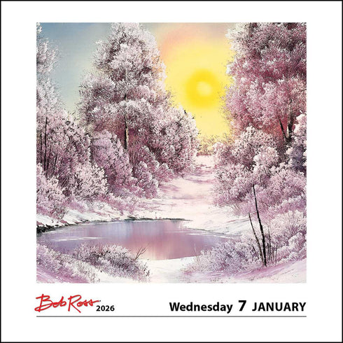 BOB ROSS 2026 DAY-TO-DAY CALENDAR