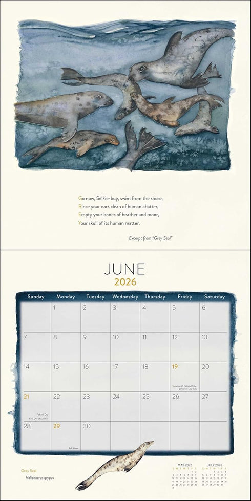 LOST SPELLS 2026 WALL CALENDAR
