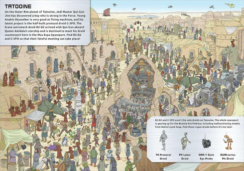 STAR WARS SEARCH AND FIND - WALLACE. DANIEL