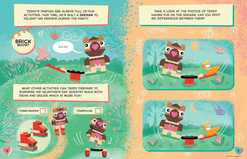LEGO BOOKS: BUILD VALENTINE'S DAY FUN! - AMEET PUBLISHING