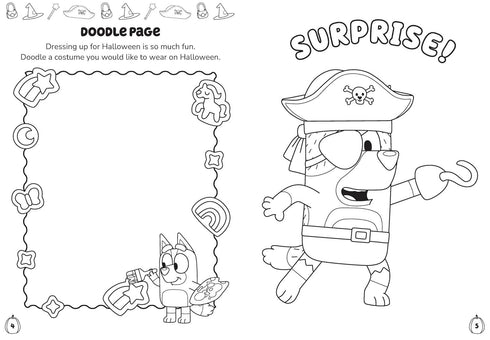 BLUEY COLORTIVITY: HAPPY HALLOWEEN! - BARNOWSKI. GRACE