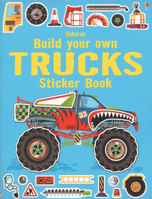 BUILD YOUR OWN TRUCK STICKER BOOKS - TUDHOPE. SIMON
