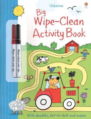 BIG WIPE-CLEAN ACTIVITY BOOK - LAMB. STACEY