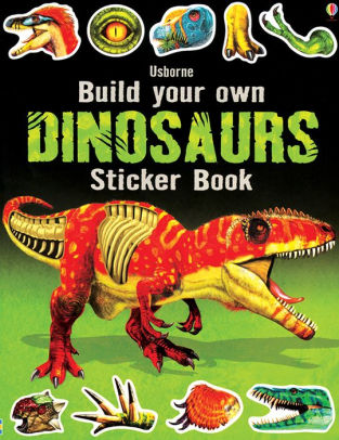 BUILD YOUR OWN DINOSAURS STICKER BOOK - TUDHOPE. SIMON