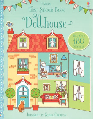 FIRST STICKER BOOK, DOLLHOUSE - WHEATLEY. ABIGAIL