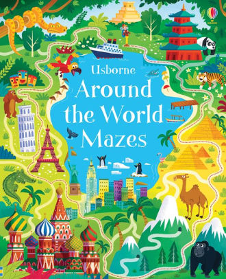 AROUND THE WORLD MAZES - SMITH. SAM