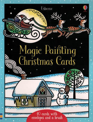 MAGIC PAINTING CHRISTMAS CARDS - BUKALA. ZUZANNA