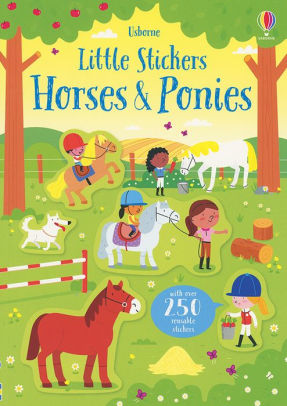 LITTLE STICKERS HORSES & PONIES - ROBSON. KIRSTEEN
