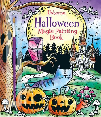 MAGIC PAINTING BOOK, HALLOWEEN - WATT. FIONA