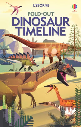 FOLD-OUT, DINOSAUR TIMELINE (IR) - FIRTH. RACHEL