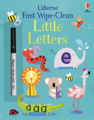 FIRST WIPE-CLEAN LITTLE LETTERS (IR) - GREENWELL. JESSICA