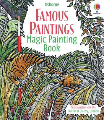 FAMOUS PAINTINGS MAGIC PAINTIG BOOK - MCNEE. IAN