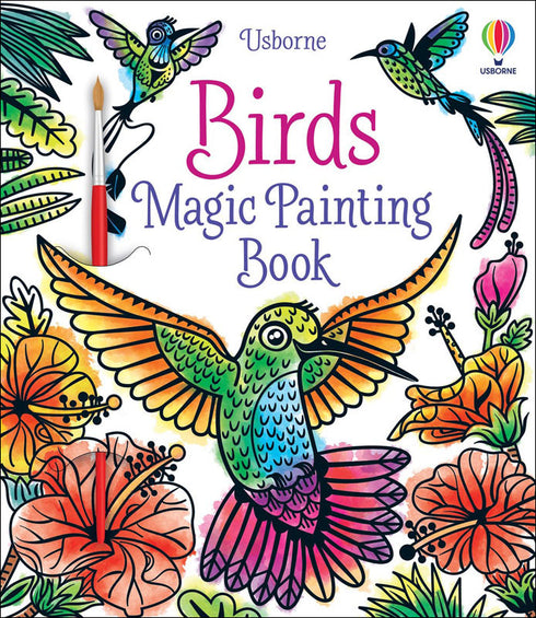 BIRDS, MAGIC PAINTING BOOK - WHEATLEY. ABIGAIL