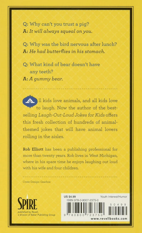 LAUGH-OUT-LOUD ANIMAL JOKES FOR KIDS - ELLIOTT. ROB