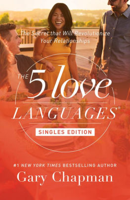 5 LOVE LANGUAGES SINGLES EDITION - CHAPMAN. GARY
