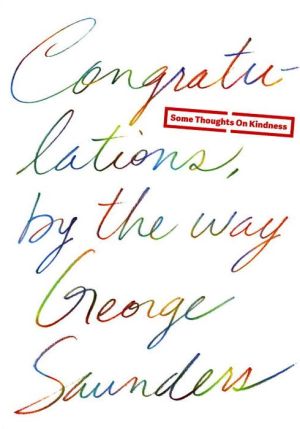 CONGRATULATIONS BY THE WAY - SAUNDERS. GEORGE